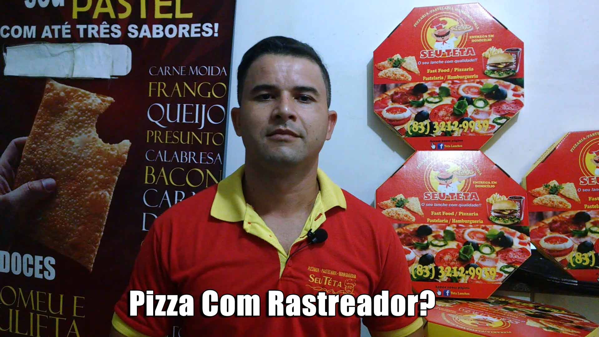 Depoimento de Dono de <strong>Pizzaria</strong> sobre entregas de pizzas com rastreamento
